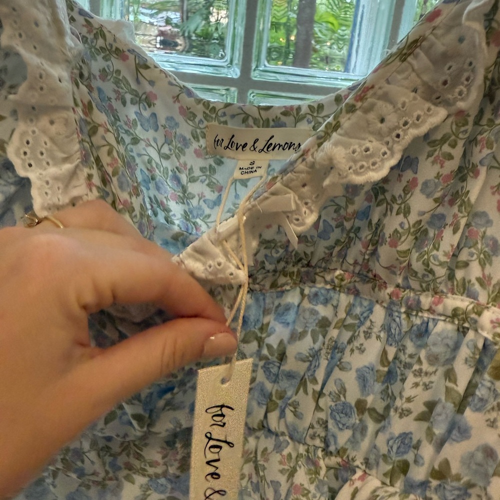 For Love & Lemons Floral Dress